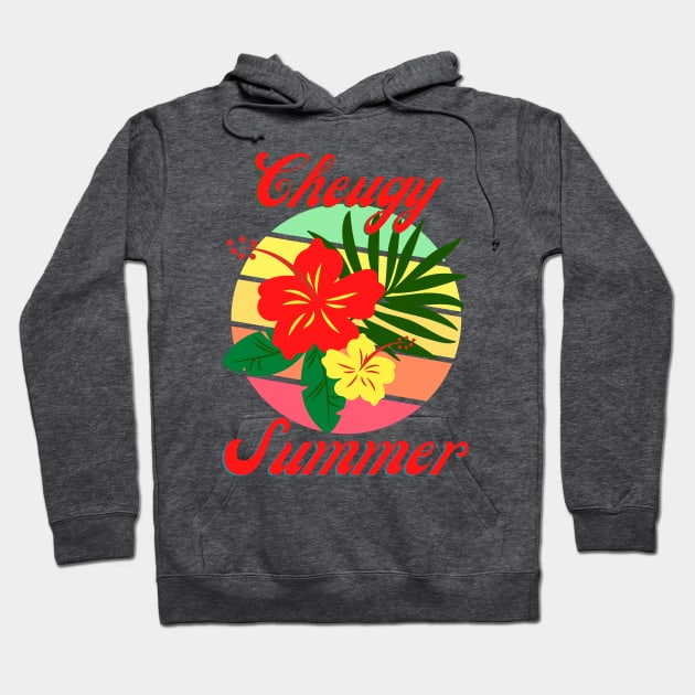 Cheugy Summer Hoodie by TJWDraws